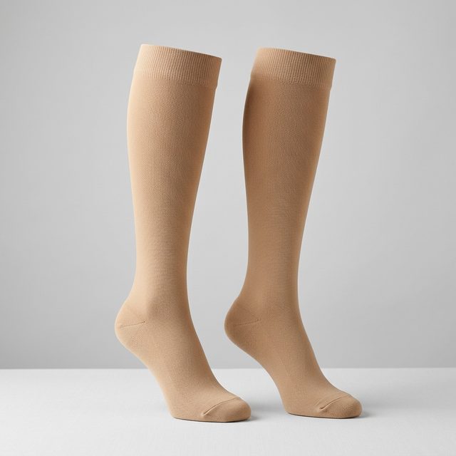 Knee-High Compression Stockings (15-20 mmHg)